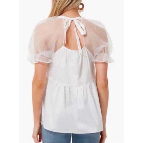 Tuckernuck Pomander Place Tinsley Puff Sleeve Top - Picture 2 of 7